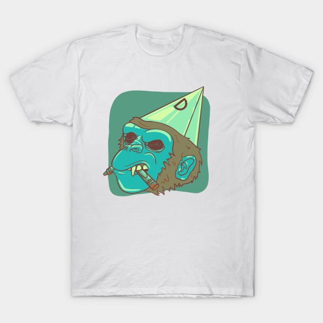 Dunce Ape T-Shirt by Shnazzy’s Tangibles 